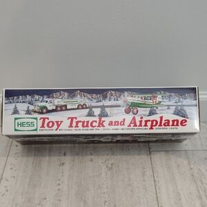 2002 Hess Toy Truck and Airplane Set - Brand New Never Opened